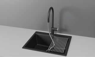 Смеситель для кухни Granula 8172, ТУРМАЛИН  Турмалин